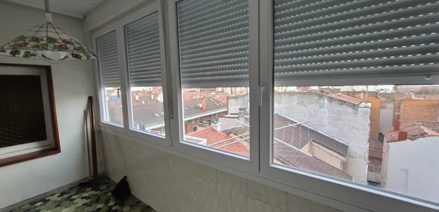 Piso céntrico en Palencia de cuatro habitaciones y dos baños