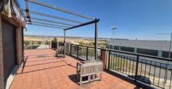 Ático en Palencia con terraza espectacular y 2 habitaciones