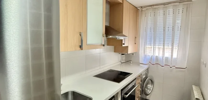 Piso céntrico de dos habitaciones con trastero