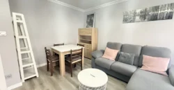 Piso de dos habitaciones con un baño y garaje