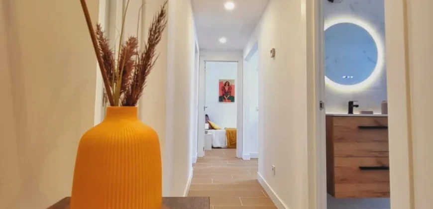 Piso de tres habitaciones reformado en San Juanillo